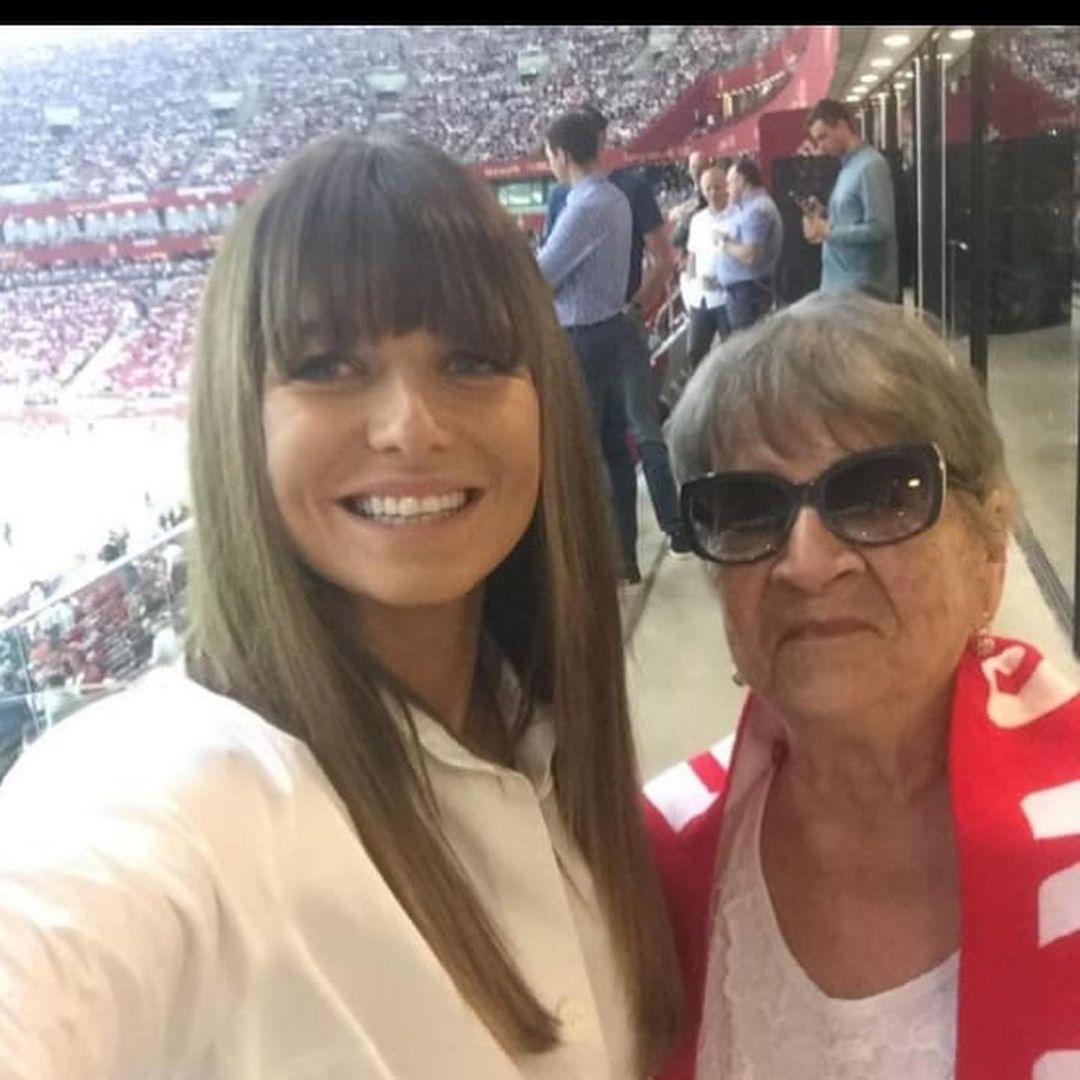 Anna Lewandowska pokazała babcię panią Jolę