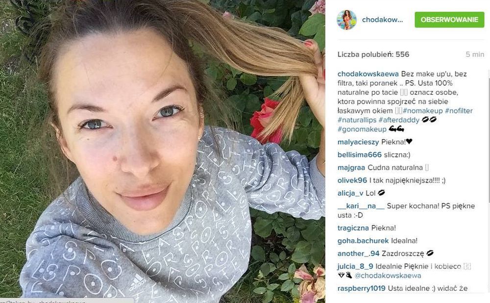 Ewa Chodakowska bez makijażu, fot. INSTAGRAM