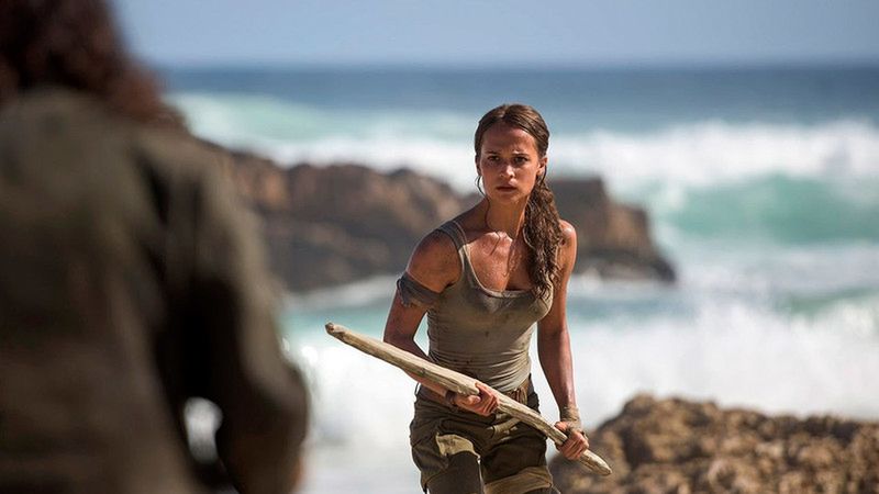Alicia Vikander jako Lara Croft w "Tomb Raider" 