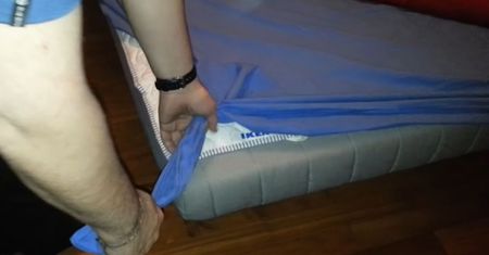 W sekundę można zmienić zwykłe prześcieradło w prześcieradło „z gumką”. Bez szycia!