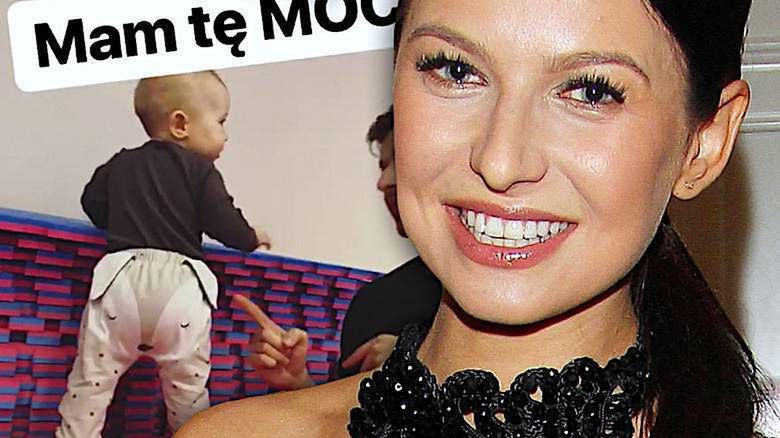 Klara Lewandowska tańczy twarz