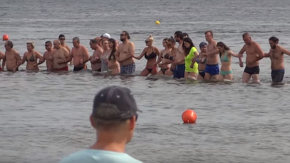 Plażowicze z Sopotu pomogli ratownikom w poszukiwaniu sześcioletniego Huberta