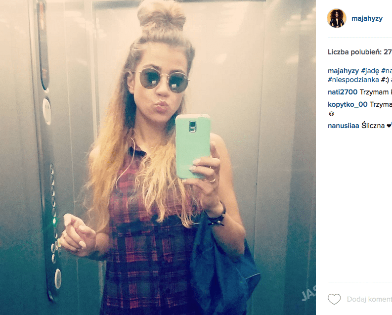 Maja Hyży blondynką. Zdjęcia z Instagrama