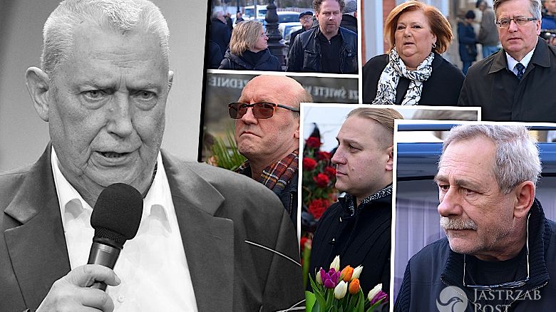 Zdjęcia z pogrzebu Andrzeja Młynarskiego relacja