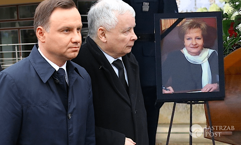 Andrzej Duda i Jarosław Kaczyński pożegnali Zytę Gilowską