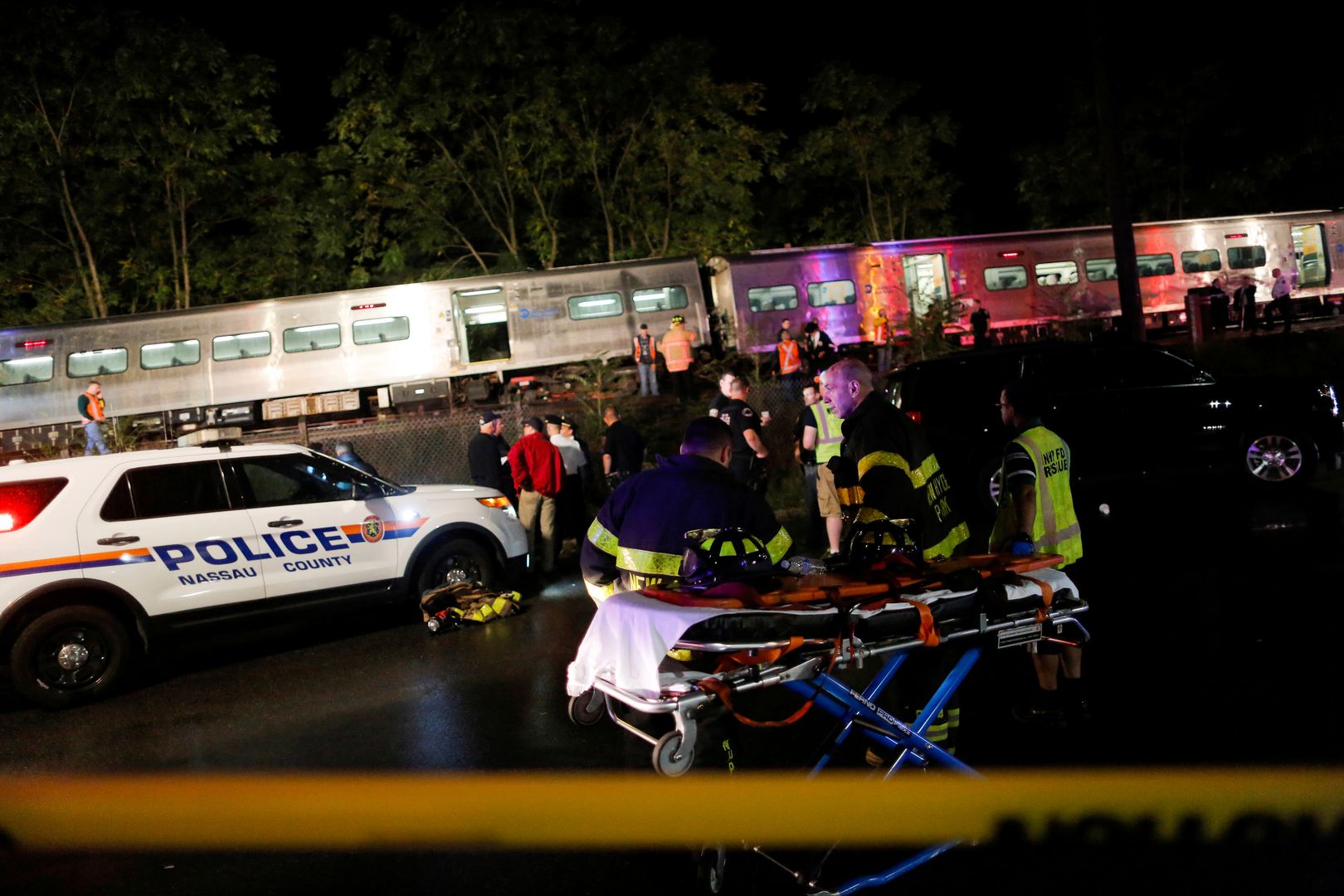 Pociąg pasażerski wykoleił się w Nowym Jorku. Są ranni