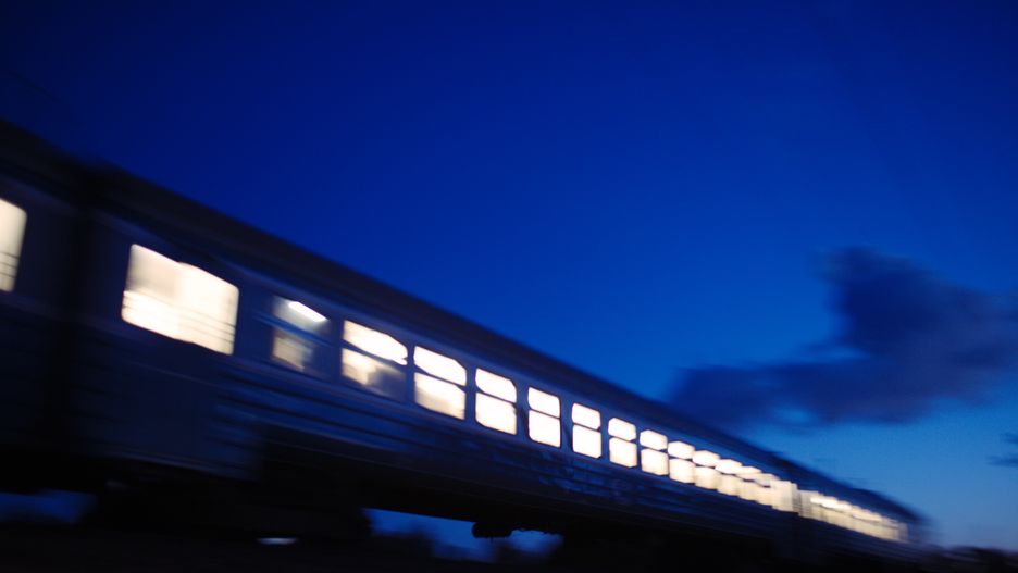 Pociąg nie zdarzył wyhamować