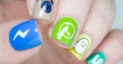Social media na paznokciach