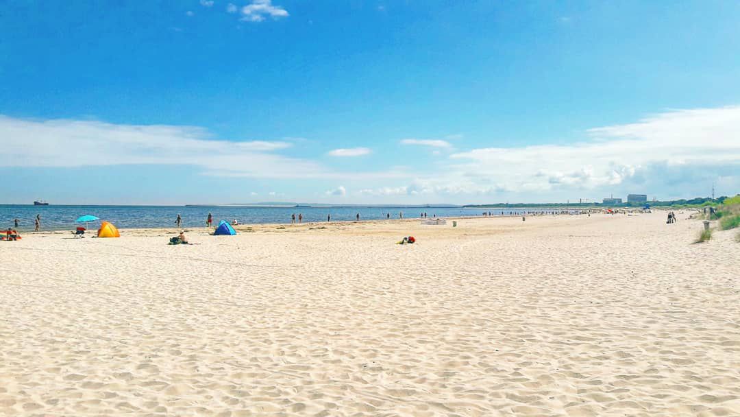 Szeroka plaża w Świnoujściu 