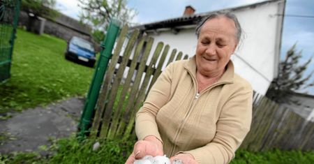 Niemieccy klimatolodzy stworzyli mapę gradobić. Polska najbardziej zagrożona