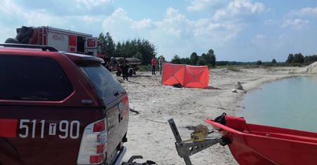 Tragedia koło Włoszczowy. 14-latek utonął w zbiorniku