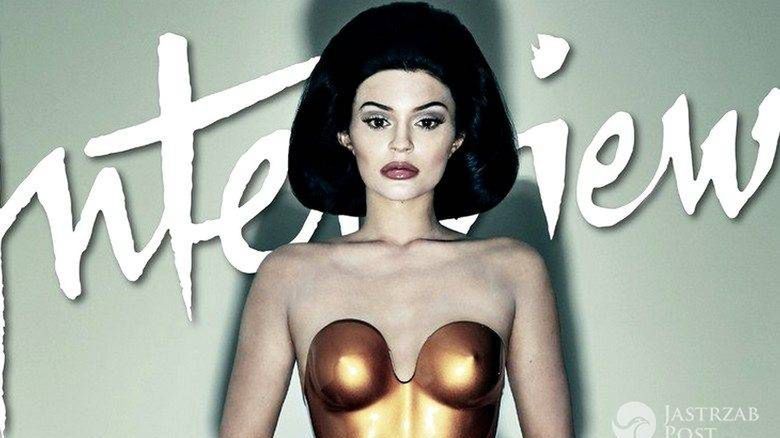 Kylie Jenner, okładka Interview, grudzień 2015 (fot. Steven Klein)