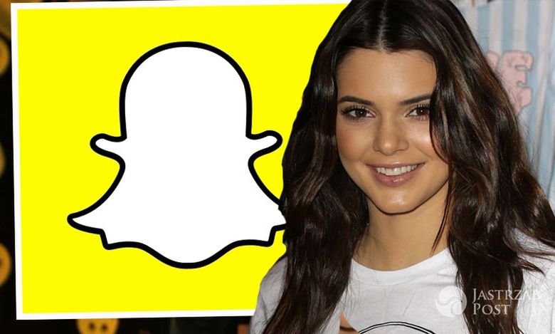 Kendall Jenner poszła w ślady Kylie oraz Kim Kardashian i również założyła SnapChata