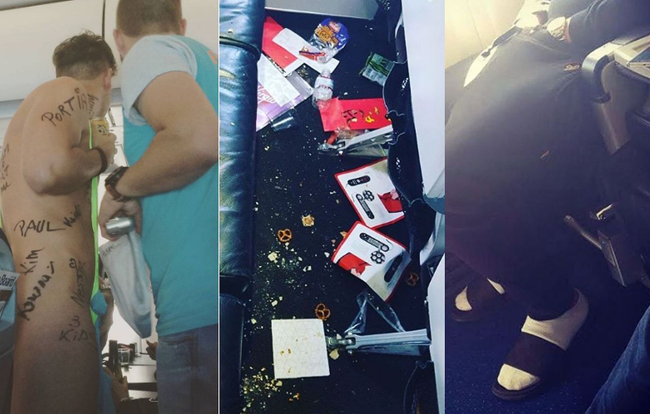 Powinni mieć zakaz wstępu do samolotów