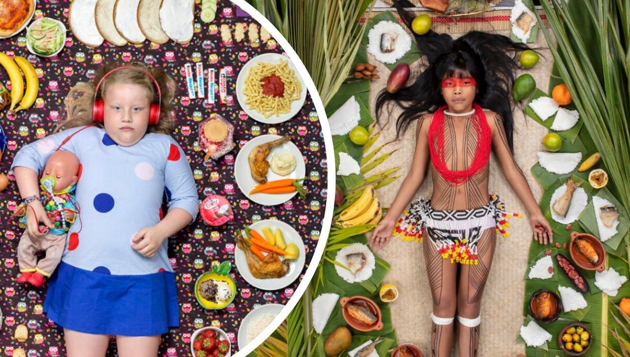 19 dzieci z całego świata pokazuje, co jedzą przez tydzień