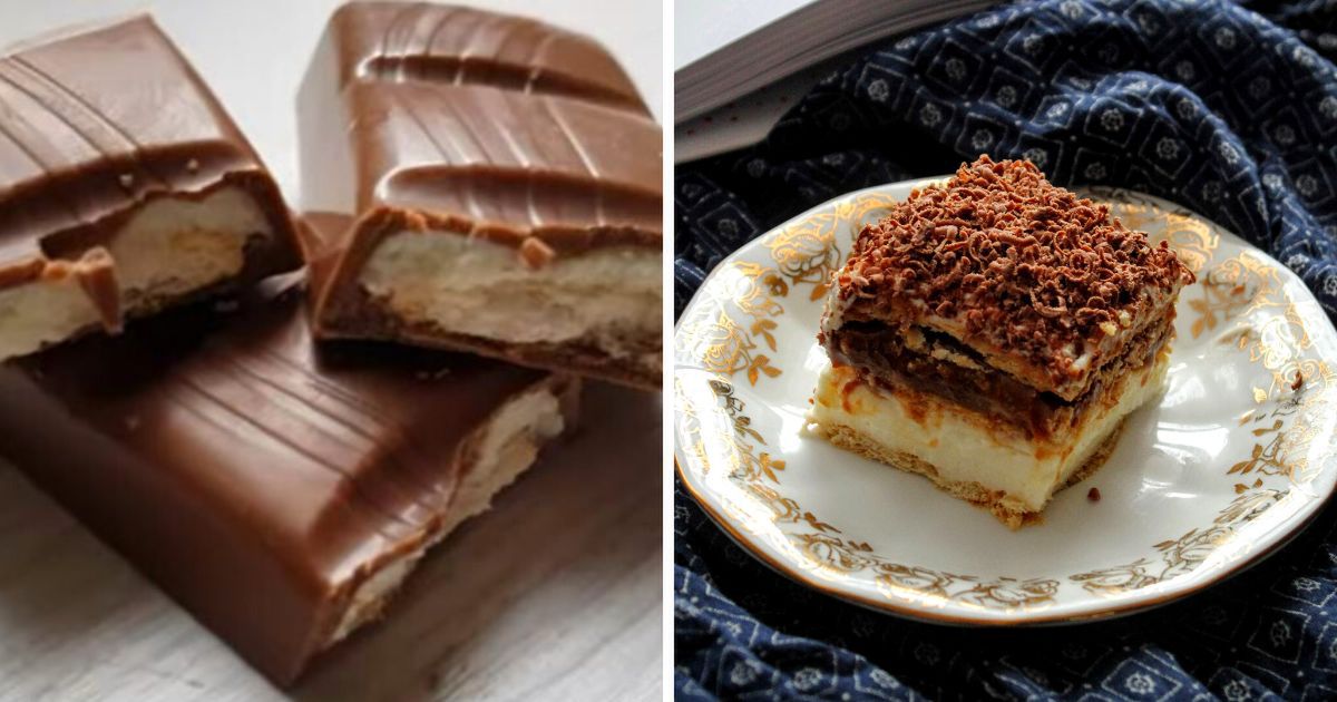 Ciasto bez pieczenia 3 bit deklasuje popularny batonik ze sklepu. Oszałamiający deser jest najprostszy na świecie