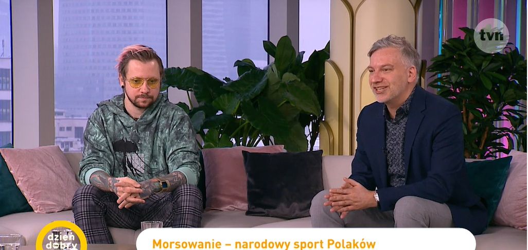 Maciej Dąbrowski w Dzień Dobry TVN