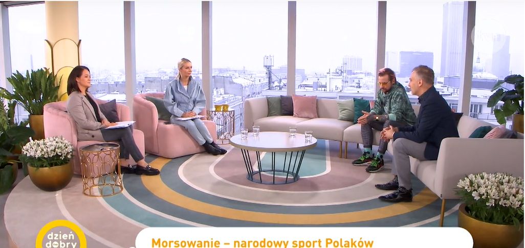 Maciej Dąbrowski w Dzień Dobry TVN