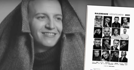 Kalendarz Dżentelmeni 2021: Maciej Musiałowski kolejną gwiazdą