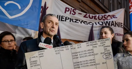 Strajk nauczycieli. Suski mówi o "niedużej różnicy" w zarobkach posłów i pedagogów. Sprawdzamy