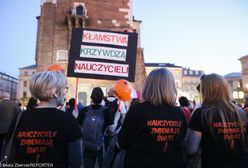 Strajk nauczycieli. Padły ostre słowa w studiu TVN