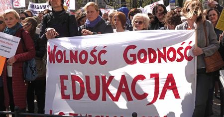 Nauczyciel po strajku: boję się, że rząd będzie nas dalej upadlać