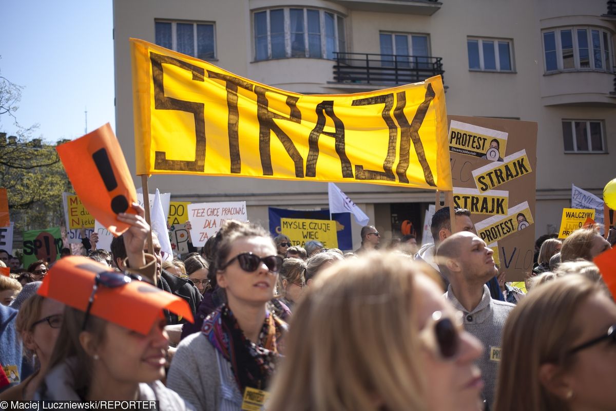 Strajk nauczycieli. Czy się odbędzie? "Nie w takiej formie, nie z taką mocą"