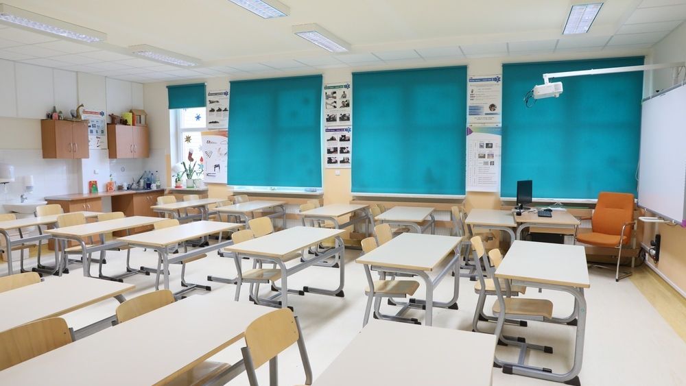 Strajk nauczycieli w grudniu pokazał, że szkoły rzeczywiście mogą opustoszeć. Na zdjęciu klasa SP nr 340 w Warszawie. 60 proc. kadry było na L4.