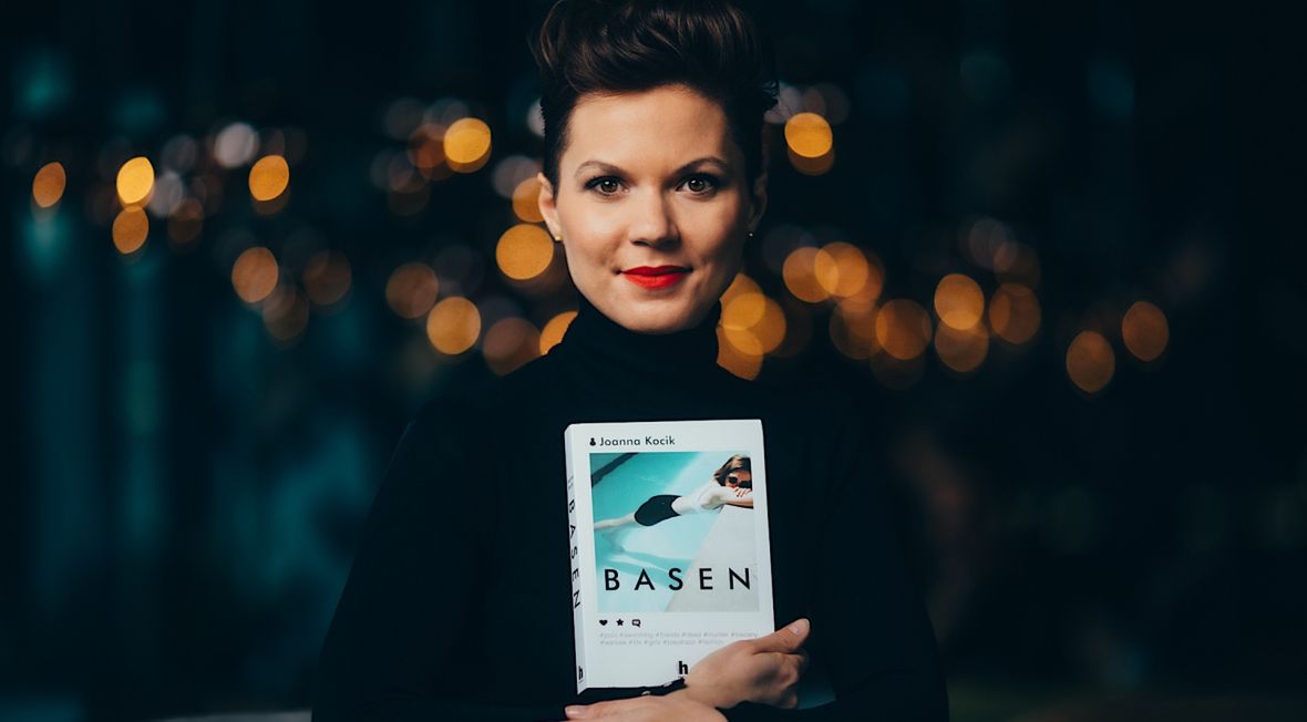 Joanna Kocik i jej książka "Basen" 
