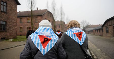 "Do Muzeum Auschwitz nie wolno wnosić polskiej flagi". Prawicowy fake news wywołał antysemicką burzę