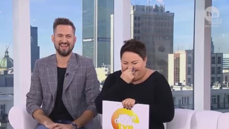 Marcin Prokop i Dorota Wellman poprowadzili czwartkowe wydanie "Dzień dobry TVN"