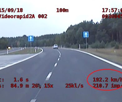 Szczecin. Jechał prawie 200 km/h. Policja złapała pirata