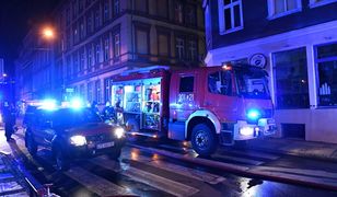 Szczecin. Pożar kamienicy. Ewakuacja w centrum miasta