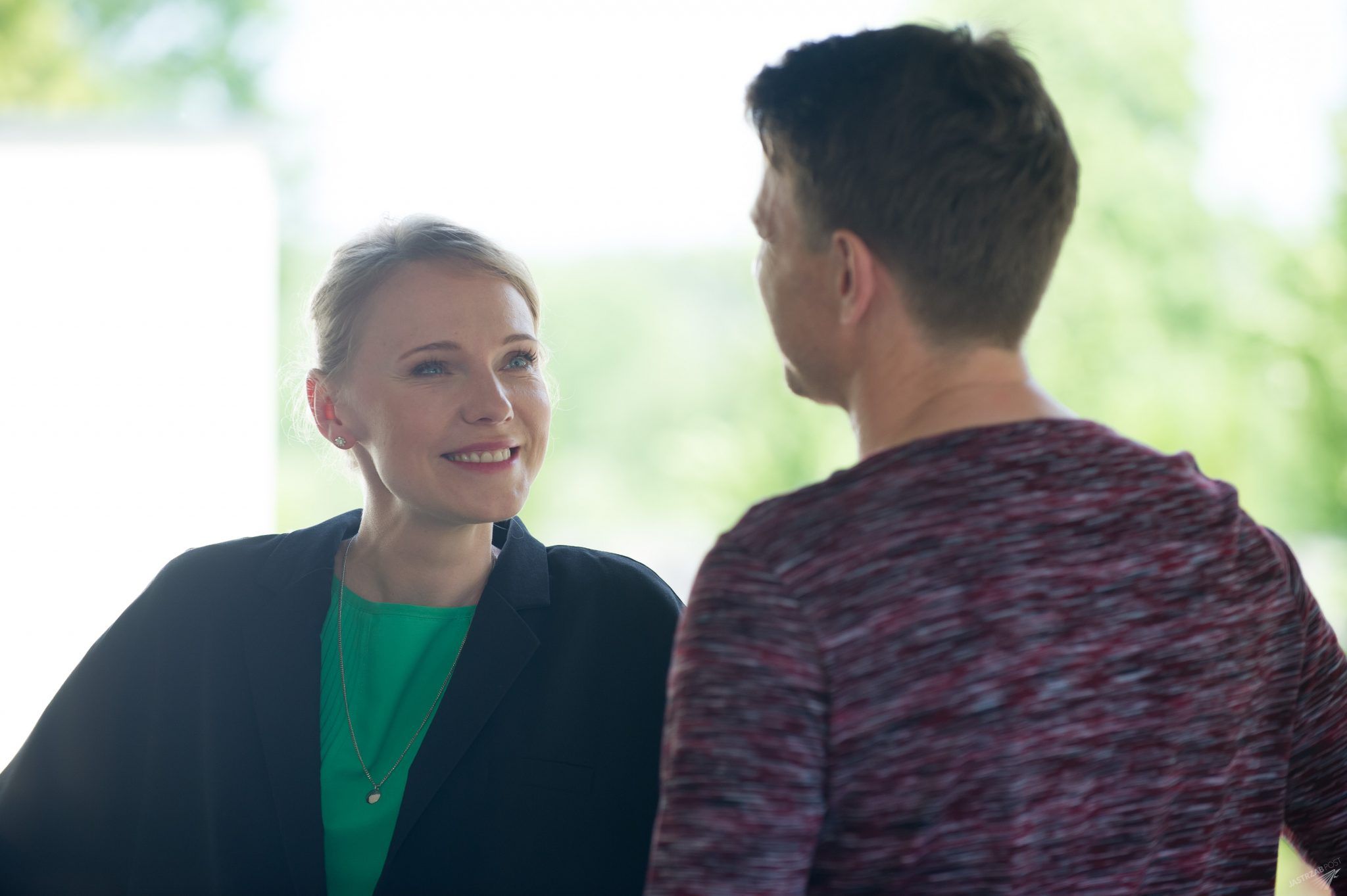 Na Wspólnej odcinek 2163, Wojtek (Wojciech Błach), Anna (Monika Kwiatkowska), fot: x-news