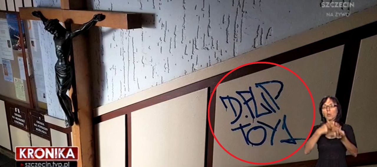 Szczecin. Sprofanowano kościół jezuitów