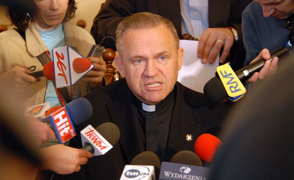 Ks. prałat Henryk Jankowski w 2006 r. 