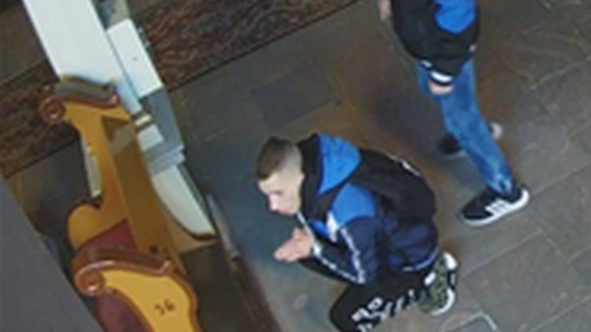 Włamanie zostało zarejestrowane przez kamery.