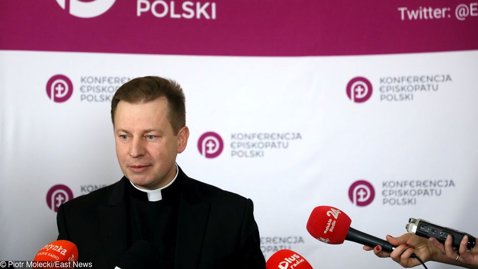 Rzecznik Konferencji Episkopatu Polski ks. Paweł Rytel-Andrianik.