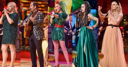 Koncert Mikołajkowy "Gwiazdy dzieciom": Maja Hyży, Halina Mlynkova, Sławomir, Cleo