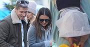 Klarze Lewandowskiej mróz nie straszny. Z zimą walczy w stroju królika, którym oczarowała internautów