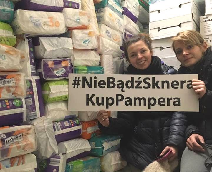 Nie bądź sknera, kup pampera. Dwie mamy pomagają chorym dzieciom