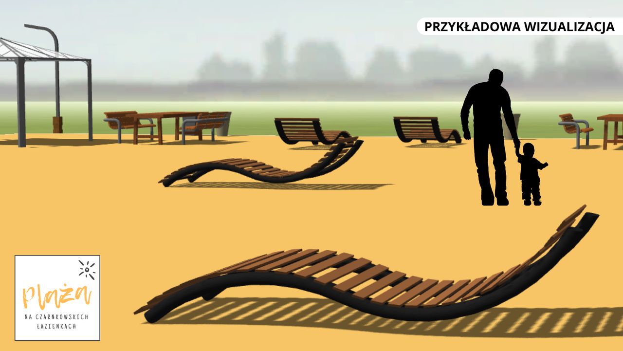 Czy w Czarnkowskich Łazienkach powstanie plaża?