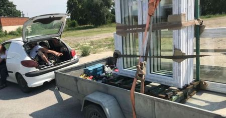 Jechał pod kocami w bagażniku. Chciał tak pokonać 30 km