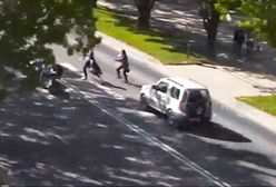 Wjechał w kobietę na przejściu dla pieszych. Mamy nagranie z wypadku w Lublinie