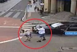 Aresztowany kierowca porsche, który uderzył pieszą na pasach. Był podejrzany o rozbój