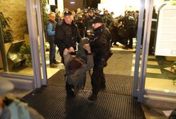 Policja zatrzymała 22 osoby, które okupowały siedzibę Lasów Państwowych