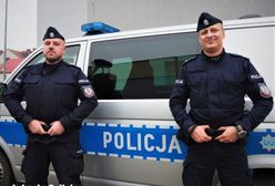 Torzym. Pijany leżał na torach. Policjanci uratowali go w ostatniej chwili