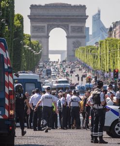 Na Polach Elizejskich eksplodował samochód. Sprawca wybuchu nie żyje