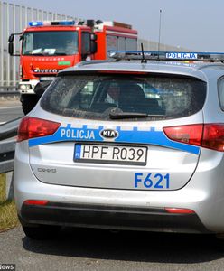 Wypadek na A4. Zapalił się samochód. Kierowcy stoją w korku