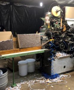 18 osób zatrzymanych. Nielegalne fabryki i towar wart miliony złotych